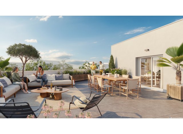 Terrases logement �cologique