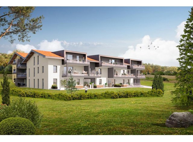 Investissement locatif à Feigeres : programme immobilier neuf pour investir Altima à Neydens