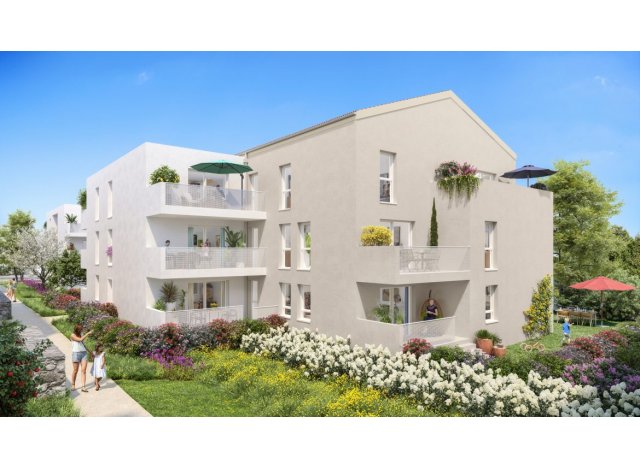 Investissement locatif en Isère 38 : programme immobilier neuf pour investir Berjalie à Bourgoin-Jallieu