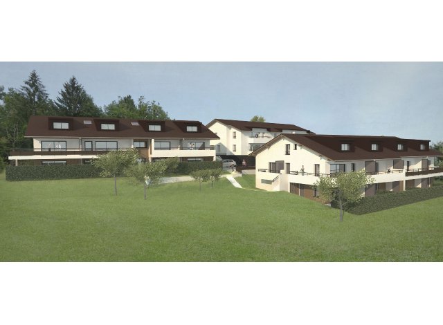 Programme immobilier neuf éco-habitat Le Tutti Amaury à Argonay