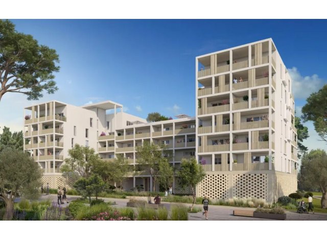 Programme neuf Opus Immo Presente Quartier Restanque Logements BRS &agrave; Montpellier