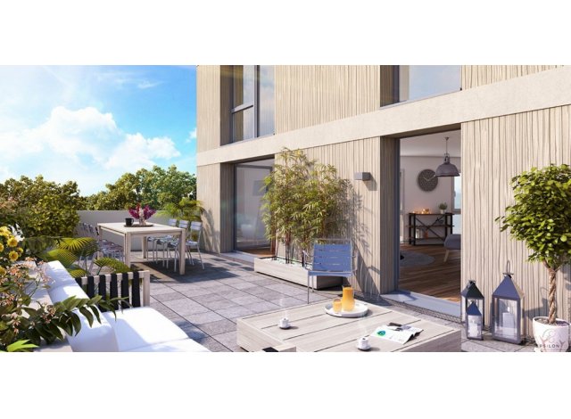Programme immobilier neuf éco-habitat Bel Air à Bordeaux