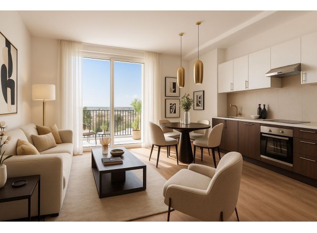 Programme immobilier neuf �co-habitat Le Refuge Urbain � Bordeaux