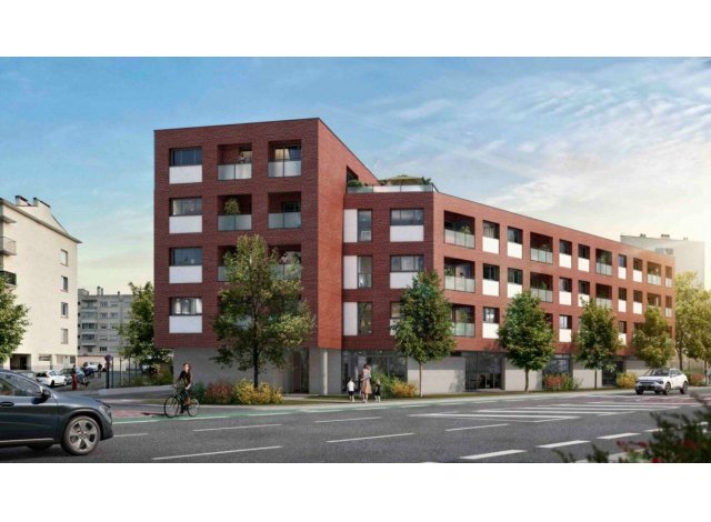 Programme immobilier neuf éco-habitat Bricklane à Toulouse