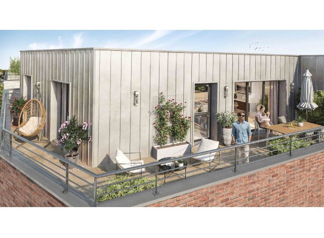 Programme immobilier neuf �co-habitat Green Hope � Mons-en-Baroeul