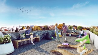 Eco habitat programme Le Rooftop Issy-les-Moulineaux