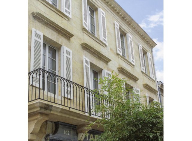 Investissement locatif  Bordeaux : programme immobilier neuf pour investir 16 rue Bonnefin  Bordeaux