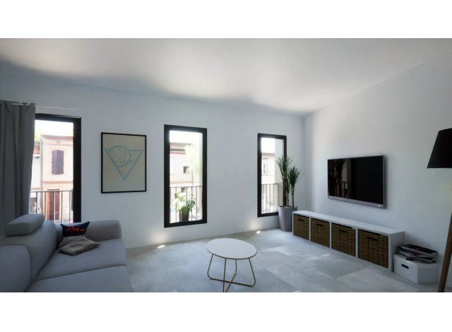 Eco habitat programme Faubourg Bonnefoy Toulouse