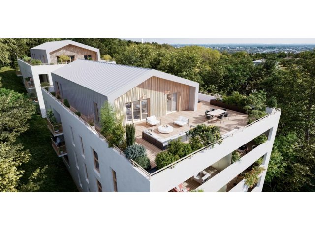 Programme immobilier neuf éco-habitat Inter-Val à Toulouse
