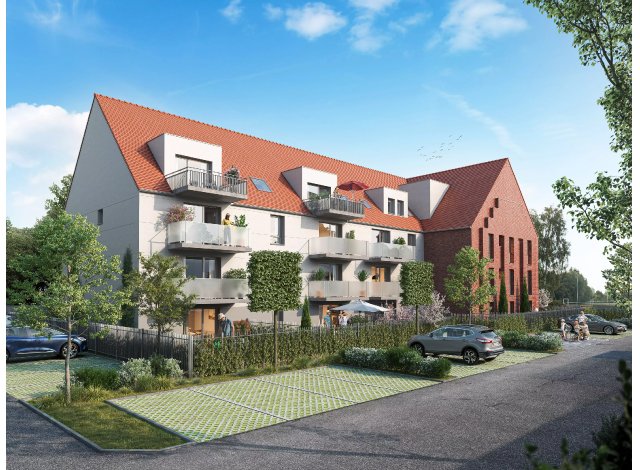 Programme immobilier neuf co-habitat Au Fil de la Lys  Sailly-sur-la-Lys
