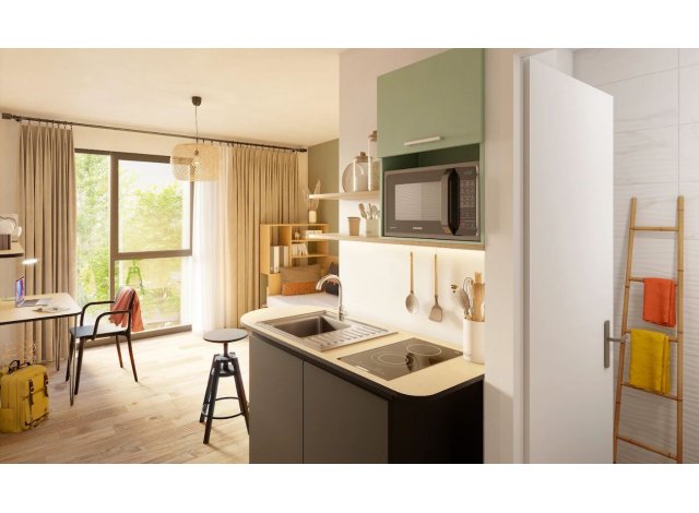 Programme immobilier neuf �co-habitat Les Zestudines � Faches-Thumesnil