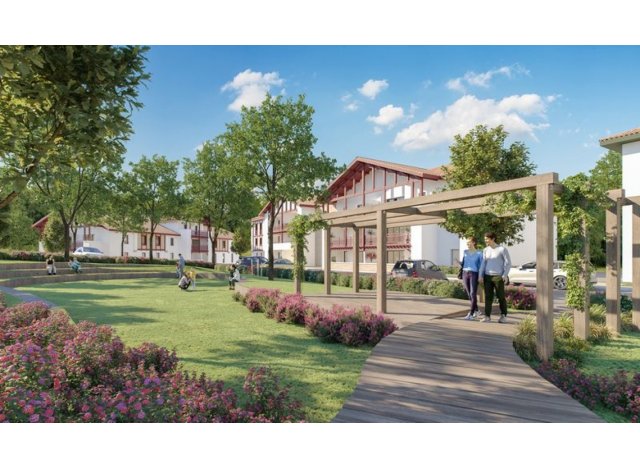 Programme immobilier neuf éco-habitat Domaine Lorategi à Cambo-les-Bains