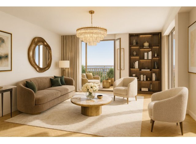 Programme immobilier neuf �co-habitat Escape � Saint-Ouen-sur-Seine