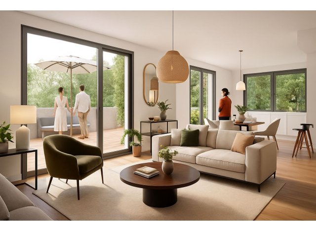 Programme immobilier neuf co-habitat Les Balcons du Bassin  La Teste-de-Buch