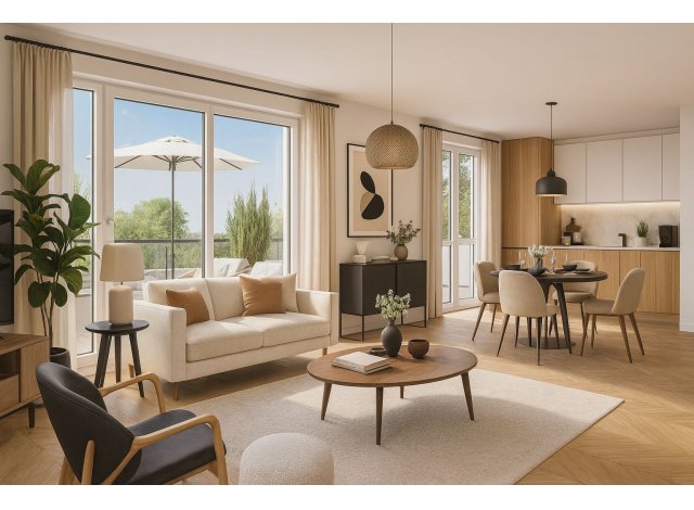 Programme immobilier neuf �co-habitat Les Balcons du Perreux � Le Perreux-sur-Marne