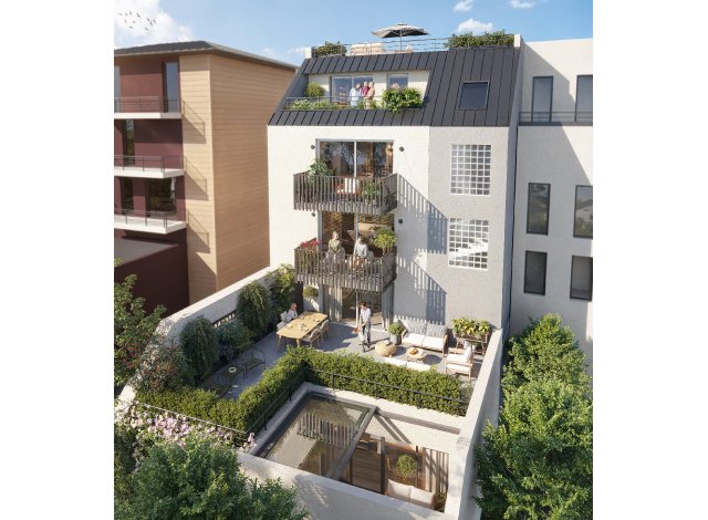 Programme immobilier neuf �co-habitat Rive Saint Germain � Issy-les-Moulineaux