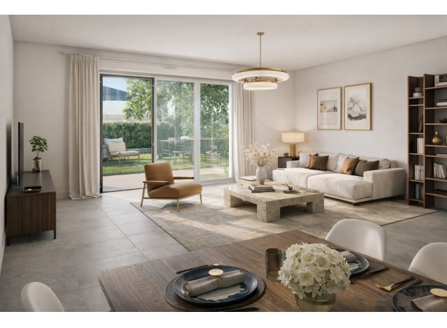 Programme immobilier neuf �co-habitat Villas Cordouan � Royan