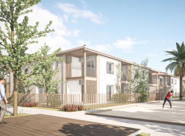 Programme immobilier neuf �co-habitat Domaine Bellevue � L&eacute;ognan