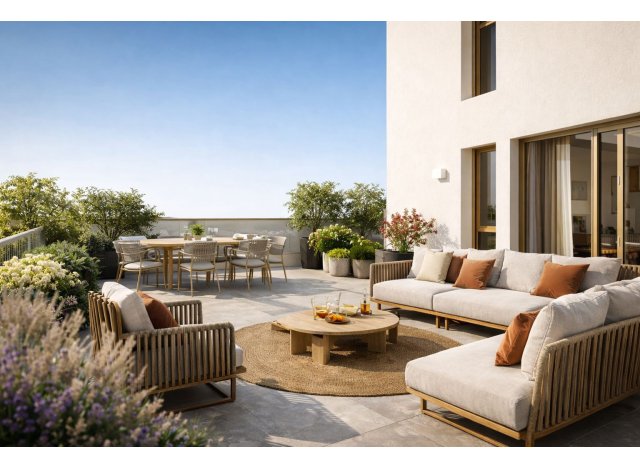 Programme immobilier neuf �co-habitat Les Balcons du Port � La Rochelle