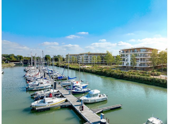 Programme immobilier neuf �co-habitat Marinaa � Gravelines
