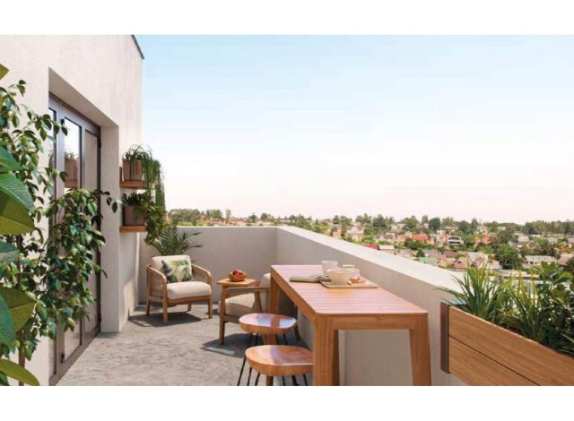 Programme immobilier neuf �co-habitat Unity BRS � Saint-M&eacute;dard-en-Jalles