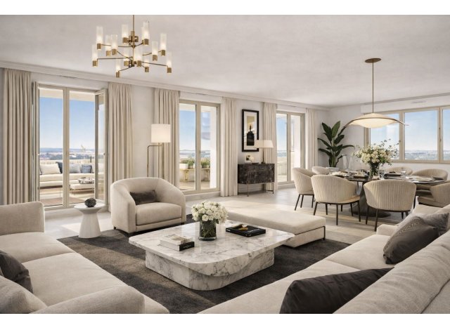 Programme immobilier neuf �co-habitat Les Loggias de Toulouse � Toulouse