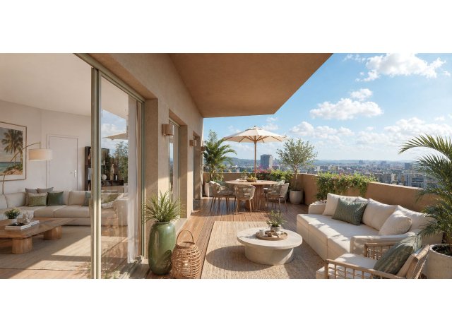 Programme immobilier neuf �co-habitat Terrasses Toulousaines � Toulouse