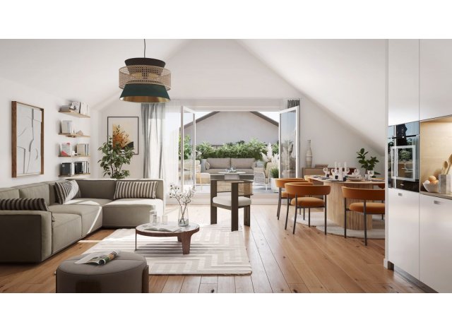 Programme immobilier neuf �co-habitat Bord'O Chartrons � Bordeaux