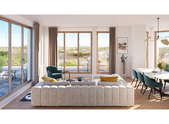 Programme immobilier neuf �co-habitat 64 Marne � Saint-Maur-des-Foss&eacute;s