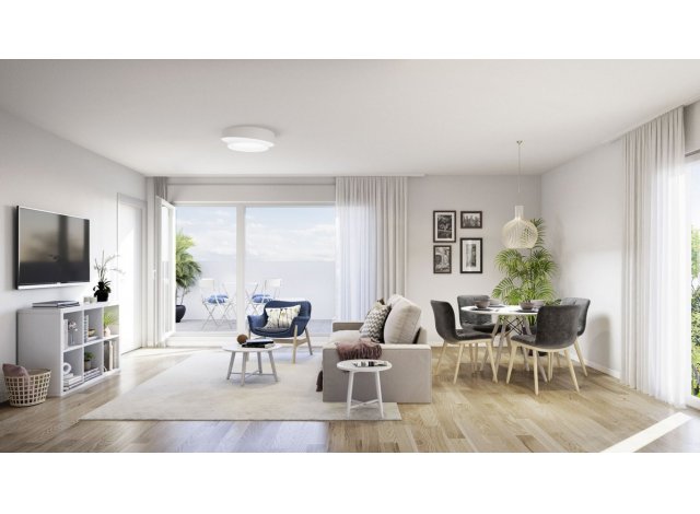 Programme immobilier neuf �co-habitat Villa Blanche � Lormont