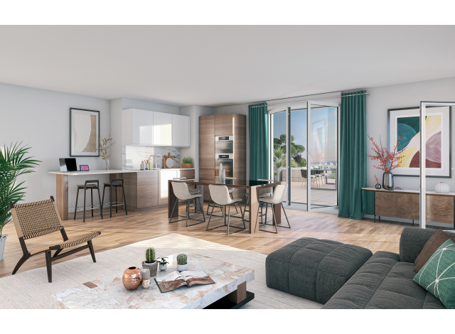 Programme immobilier neuf co-habitat Bel Rives  Choisy-le-Roi
