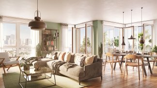 Eco habitat programme Central View - West Village Nanterre