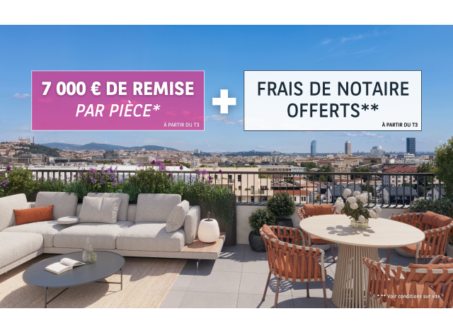 Logement neuf Lyon 7ème : Wellcome - Neo 7