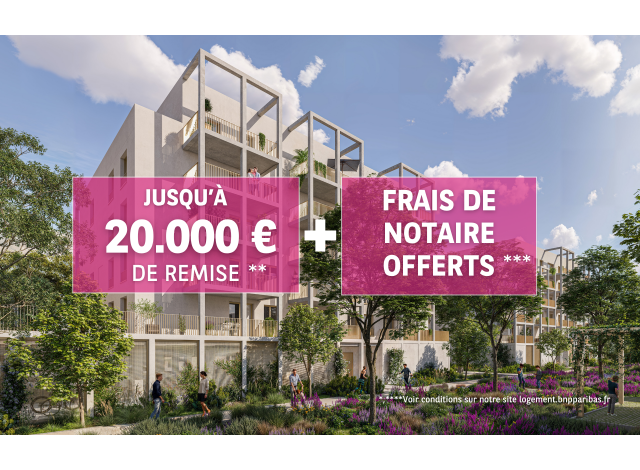 Logement neuf Bègles : Les Jardins de Capelle