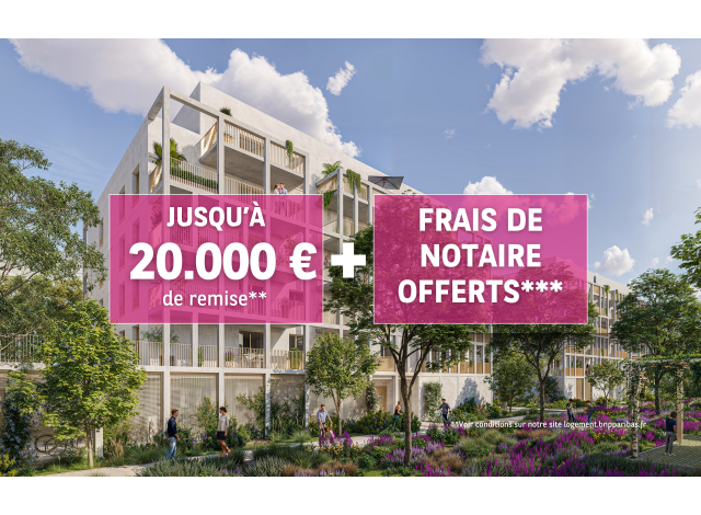 Logement neuf Bègles : Les Jardins de Capelle