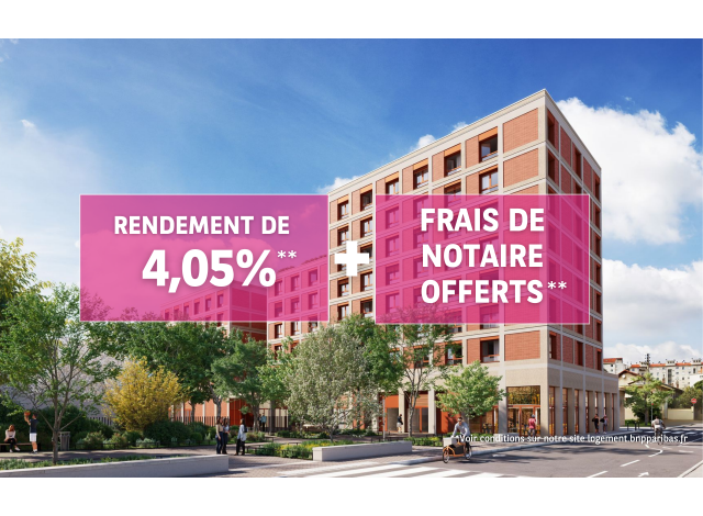 Logement neuf Villeurbanne : Link Résidence Étudiante