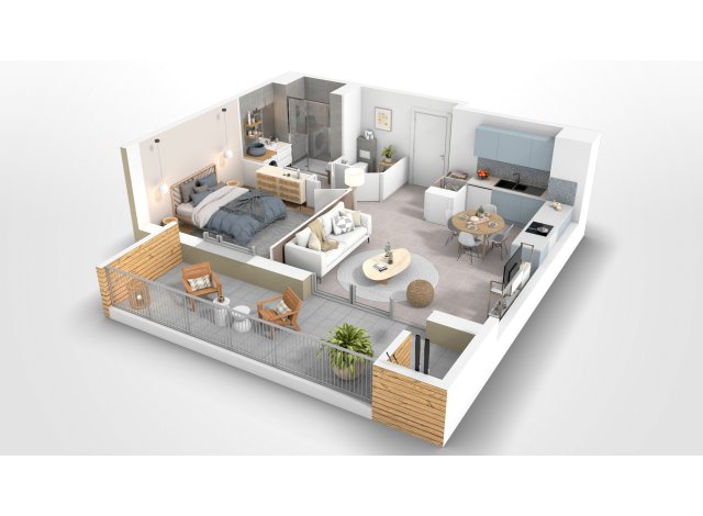 Appartement �cologique �chirolles