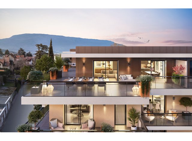 Programme immobilier neuf éco-habitat Moka à Chambéry