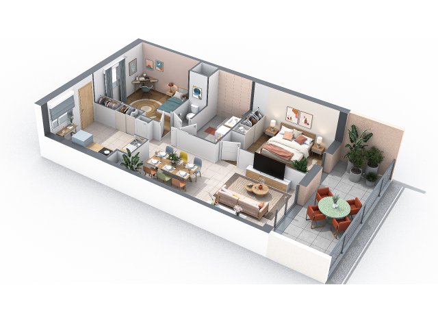 Logement cologique Le Pont-de-Claix