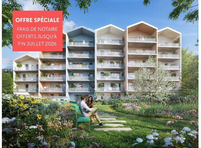 Programme immobilier neuf �co-habitat Le Van Gogh � Le Pont-de-Claix