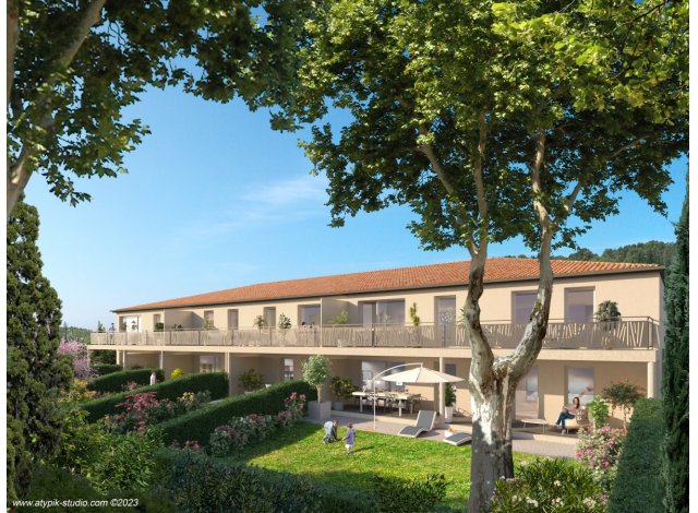 Investissement locatif  Olonzac : programme immobilier neuf pour investir Natura  Clermont-l'Hérault