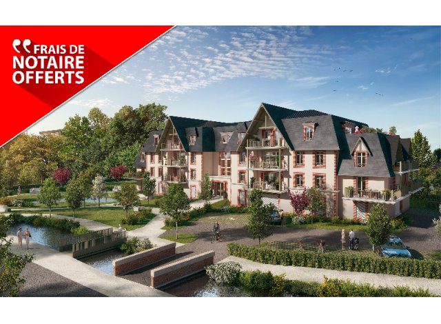 Programme immobilier neuf éco-habitat Les Jardins de Ponti à Saint-Gatien-des-Bois