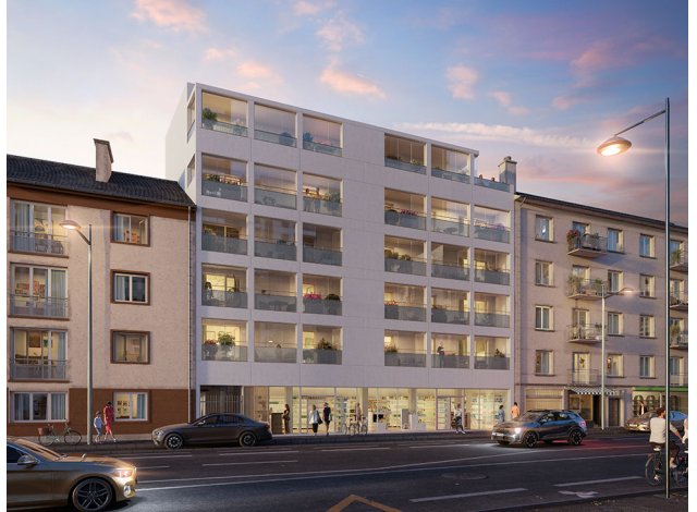 Programme immobilier neuf �co-habitat Samba � Rennes
