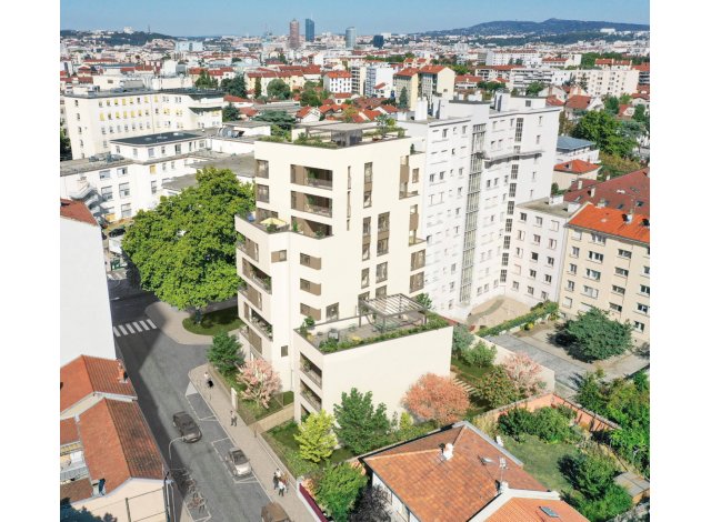 Programme immobilier neuf éco-habitat Lyon 3ème M2 à Lyon 3ème