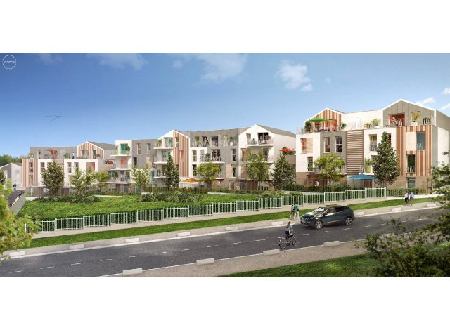 Investissement locatif en Ile-de-France : programme immobilier neuf pour investir Montévrain M1 à Montévrain