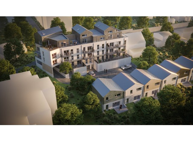 Programme immobilier neuf éco-habitat Brest M3 à Brest