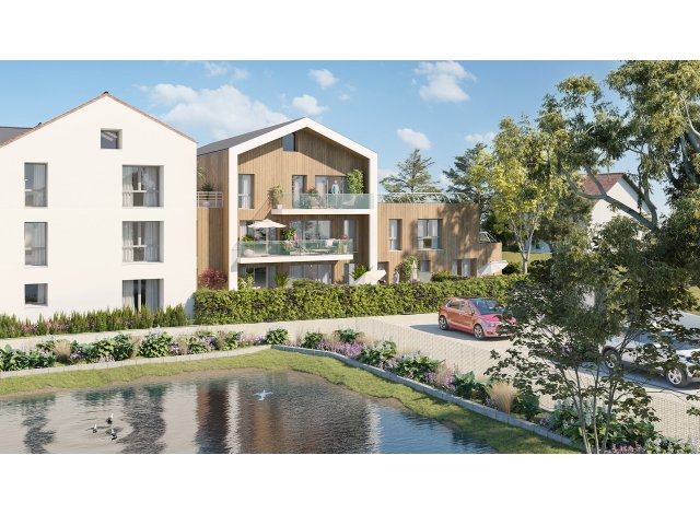 Programme immobilier neuf éco-habitat Le Domaine de l'Aparthe à Châteaufort