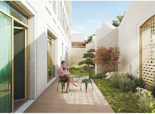 Programme immobilier neuf éco-habitat Montpellier M2 à Montpellier
