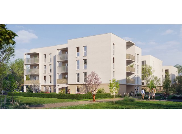 Programme immobilier neuf éco-habitat Moirans M1 à Moirans