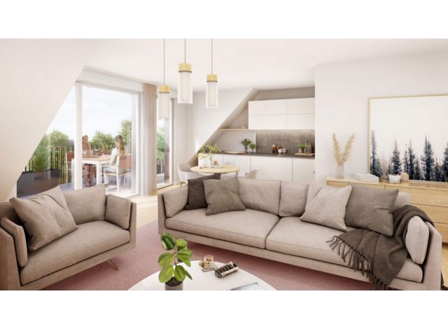 Eco habitat programme Villas l'Ecrin Bischoffsheim